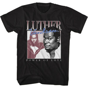 Power Of Love Collage Luther Vandross Tshirt